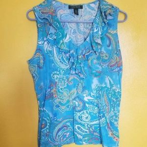 Ralph Lauren Sleeveless Top Plus Size 1X